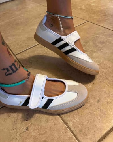 Customer photo review of adidas Samba Jane White Black Gum