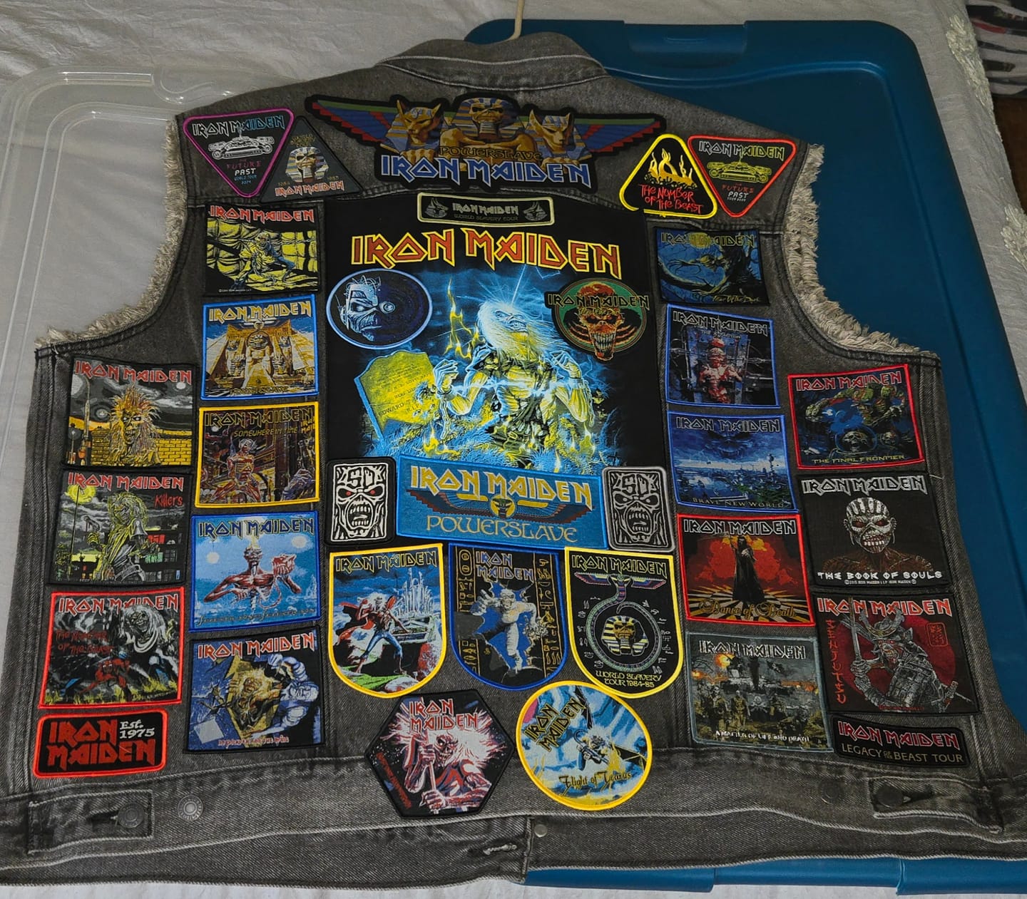 Customer photo review of Iron Maiden - Icarus - Patch