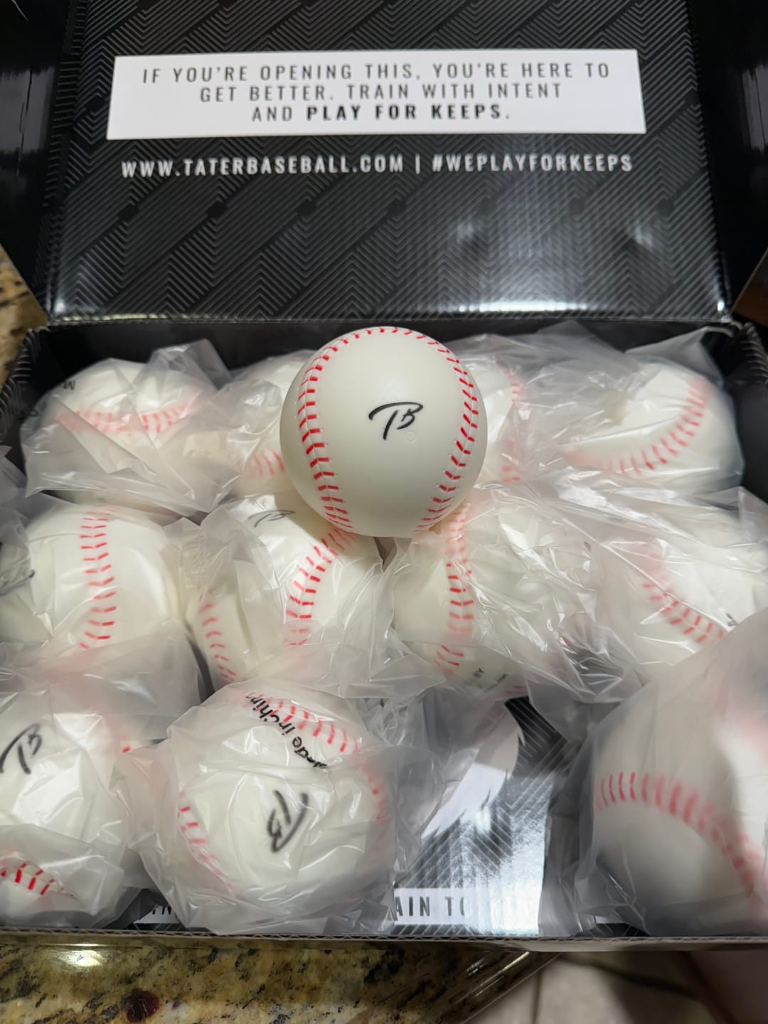 Customer photo review of Tater™ Foam Ball by Tater Baseball®