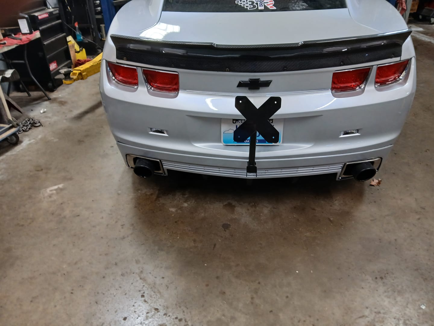 Customer photo review of 2010-15 5th Gen Camaro Parachute Mount 14-190