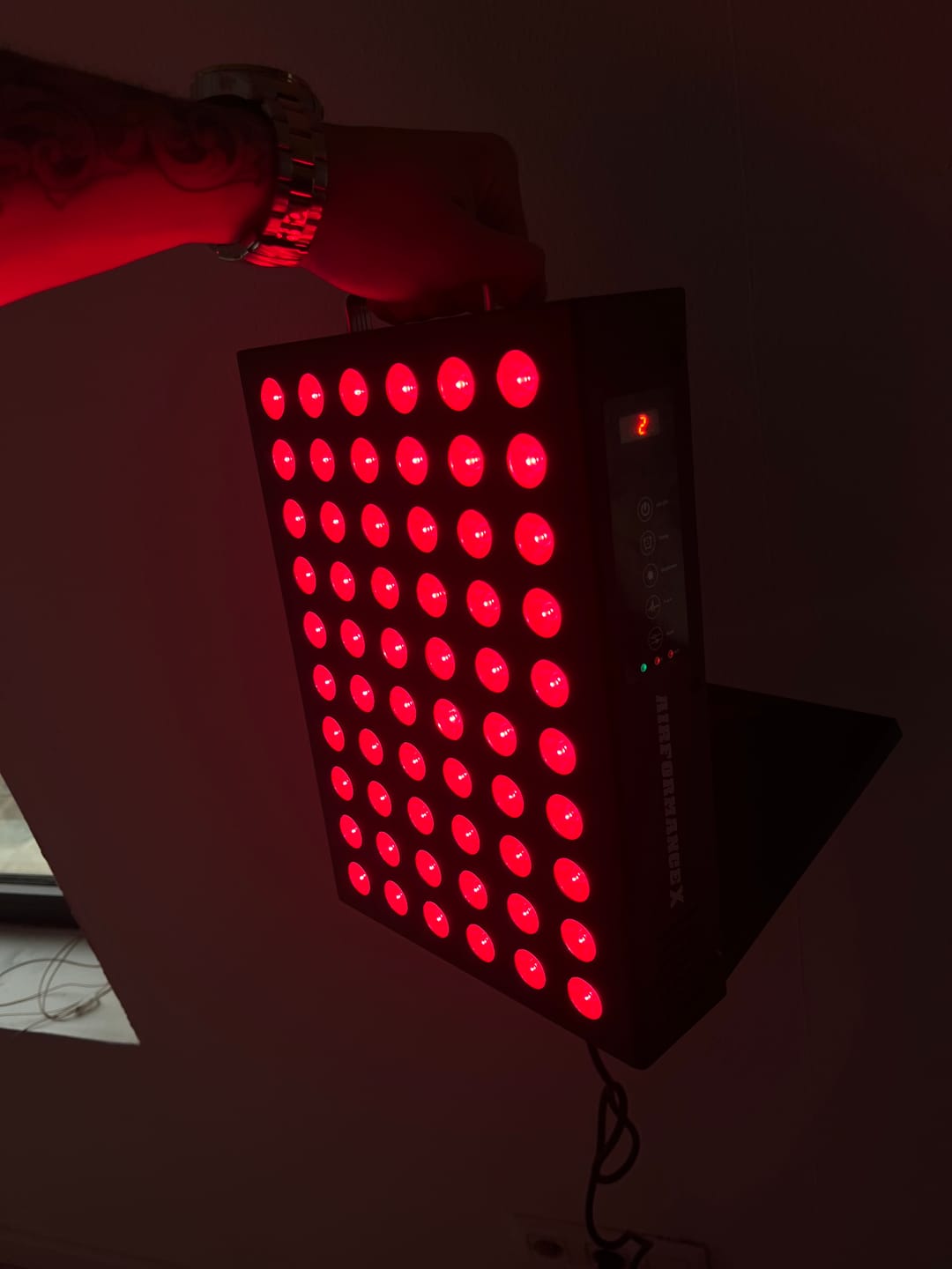 Customer photo review of AirRecovery® Panel Terapia De Luz Roja e Infrarroja