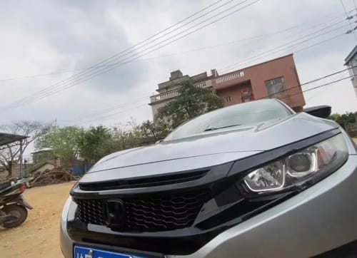 Customer photo review of Front Honery Grill Mesh For 10th Gen Civic