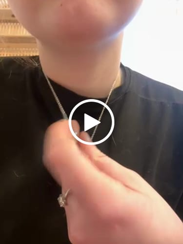 Customer video review of Last Shooting Star Necklace