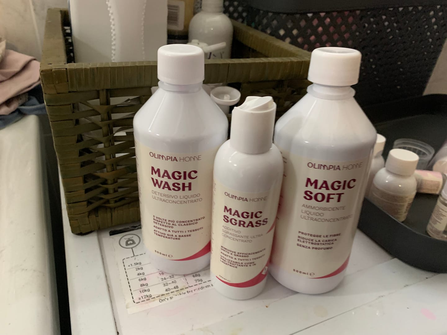 Customer photo review of Magic Soft - La Morbidezza Perfetta per il tuo Bucato