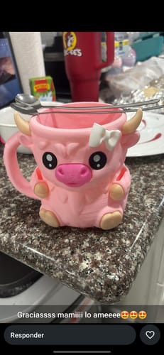 Customer photo review of Cowzy Holder 🐮