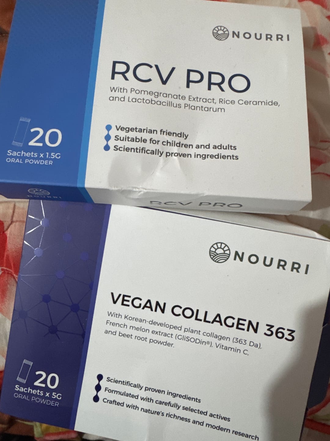 Customer photo review of The Calm and Rebuild Pair (RCV PRO + NVC363) - Calmer, Stronger Skin