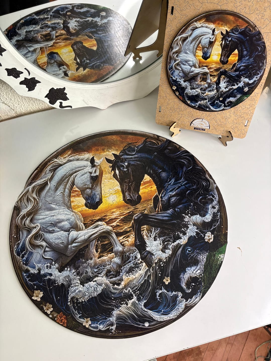 Customer photo review of Ebedi Düello - Ahşap Puzzle