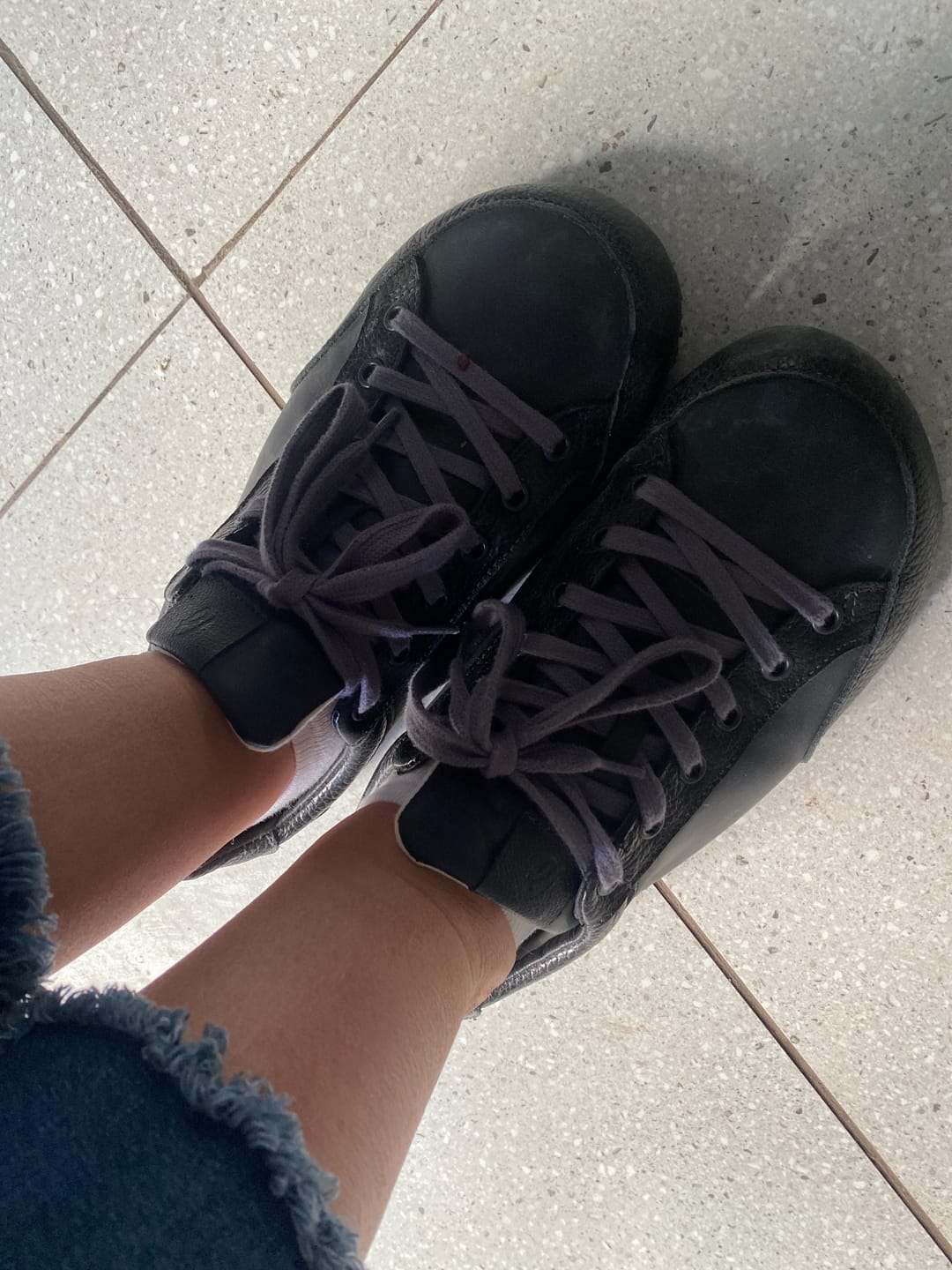 Customer photo review of Zapatilla A1. Negra