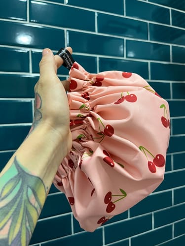 Customer photo review of Gorro para ducha