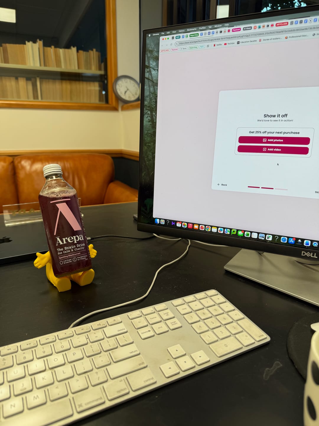 Customer photo review of The Brain Drink for Calm & Clarity (300ml)⁺