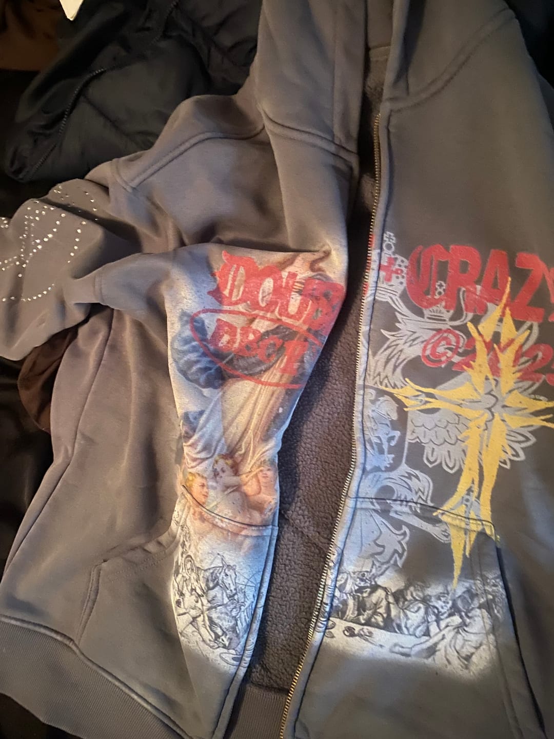 Customer photo review of Sacred Shine Graphic Hoodie-346