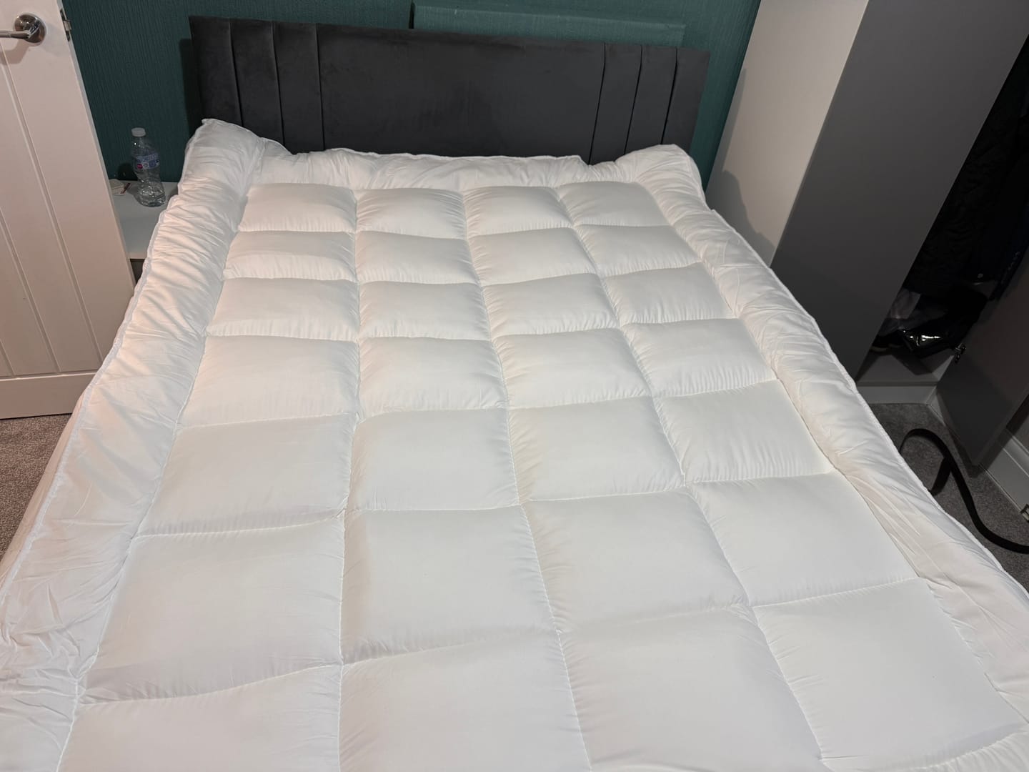 Customer photo review of CloudTopper™ Luxury Thick Mattress Topper