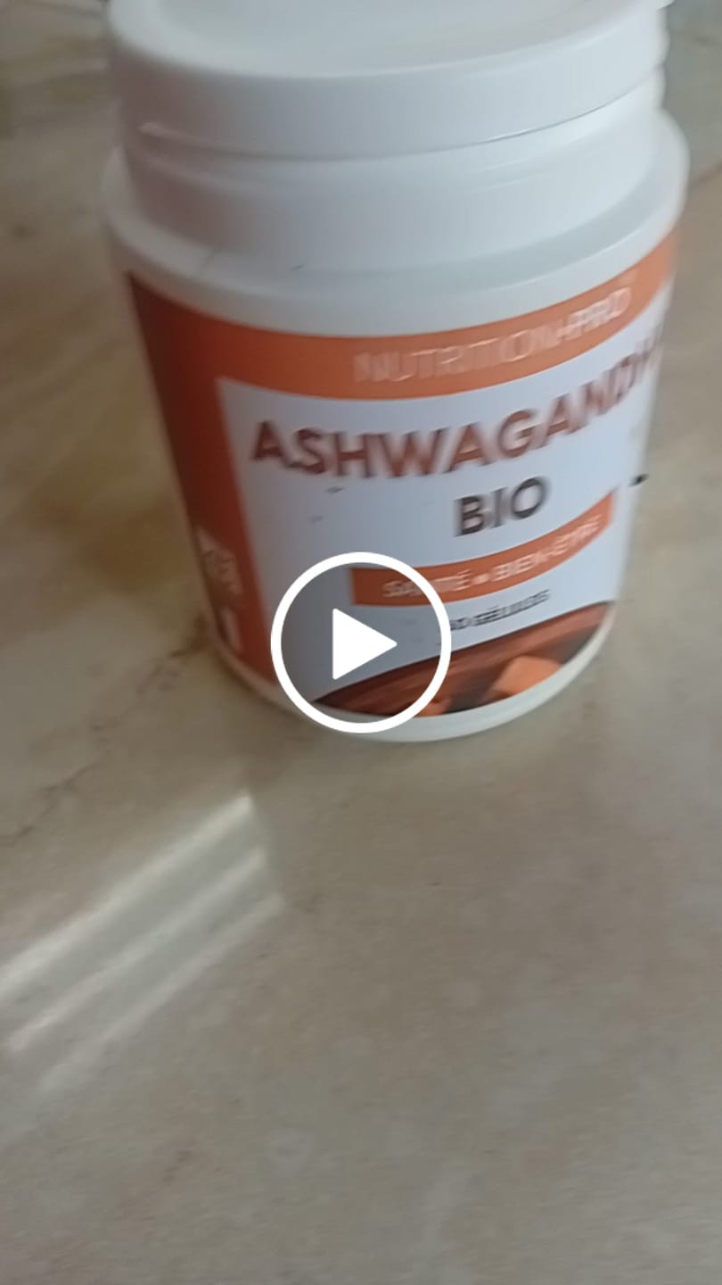 Customer video review of ASHWAGANDHA (KSM-66®) - 60 GÉLULES