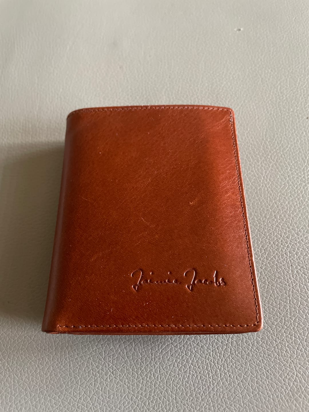 Customer photo review of Slimstar - slim wallet with large coin pocket