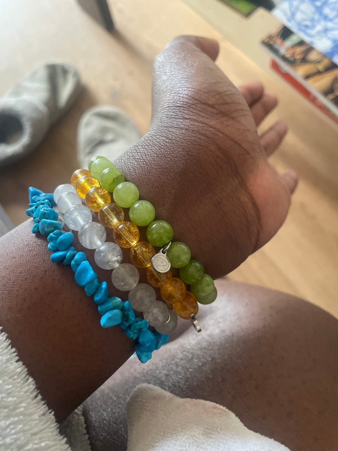 Customer photo review of Moonstone Bracelet