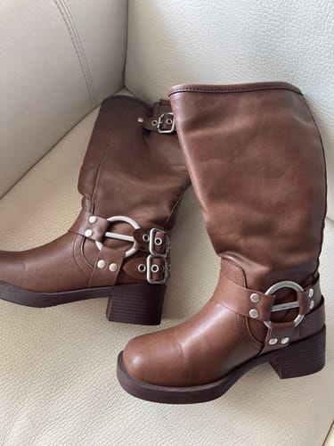 Customer photo review of SAUL BROWN BOOTS