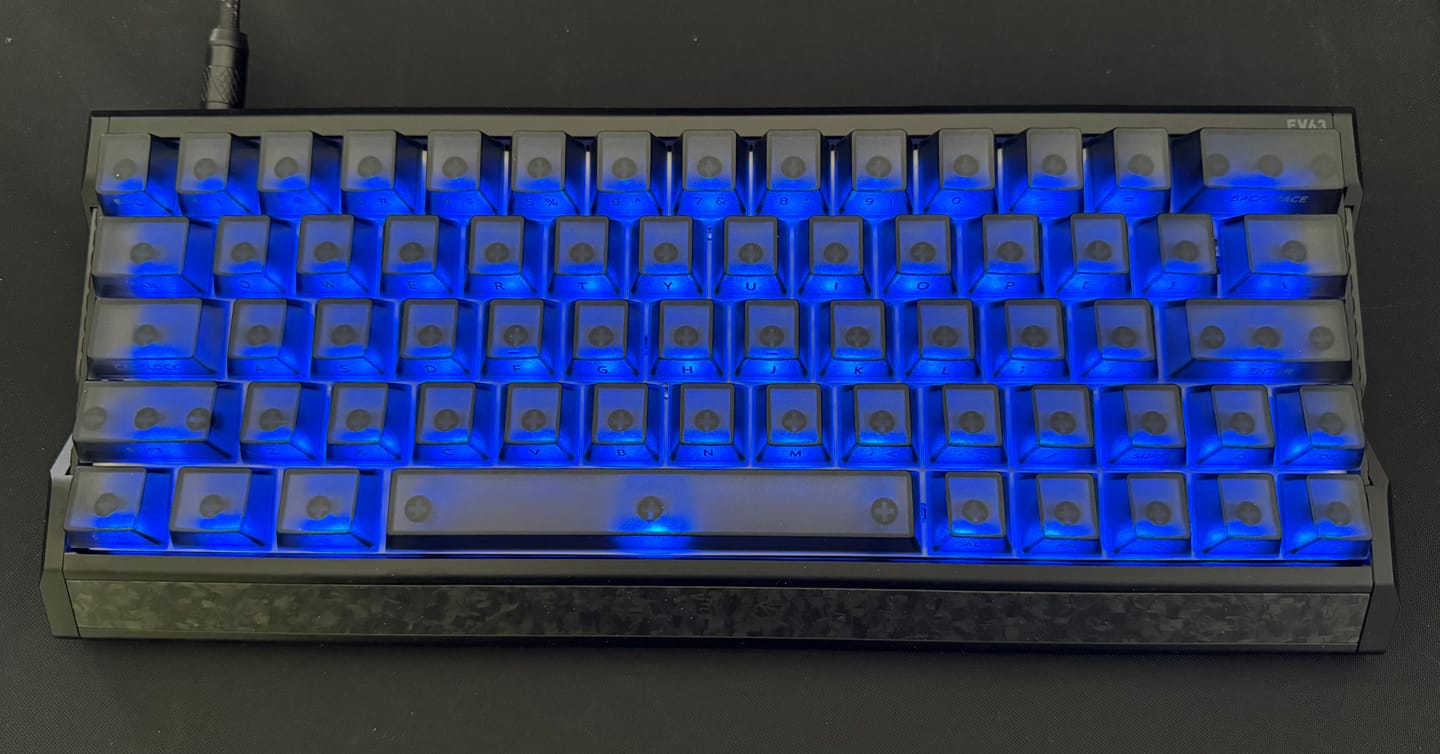 Customer photo review of IQUNIX EV63 Hall Effect Keyboard