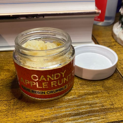 Customer photo review of Live Resin Crumble