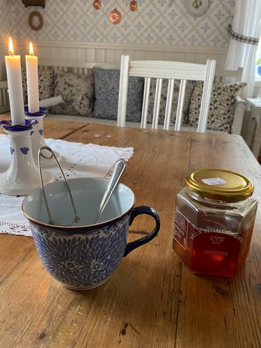 Customer photo review of Flytande honung 2 kg (4×500 g) – Svensk RAW honung