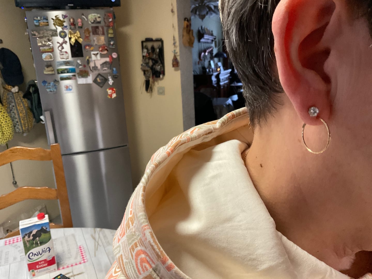 Customer photo review of Julia Earrings