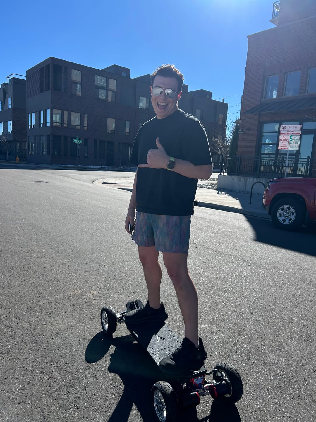 Customer photo review of Acedeck® Horizon Electric Skateboard- Best Independent Suspension Electric Skateboards