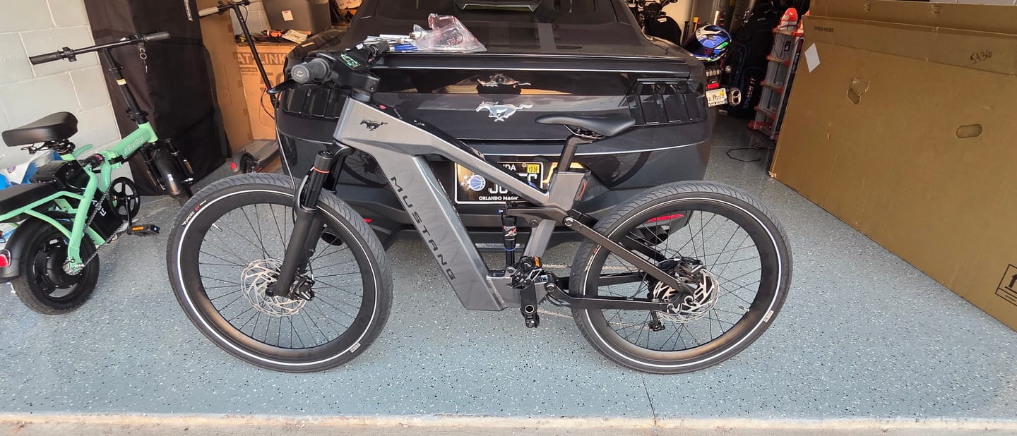 Customer photo review of Mustang eBike