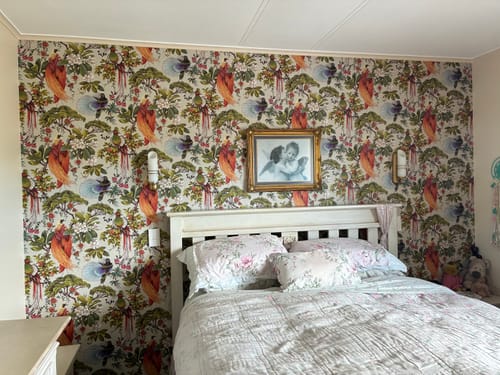 Customer photo review of Yasuni Wallpaper - Natural - Discontinuing