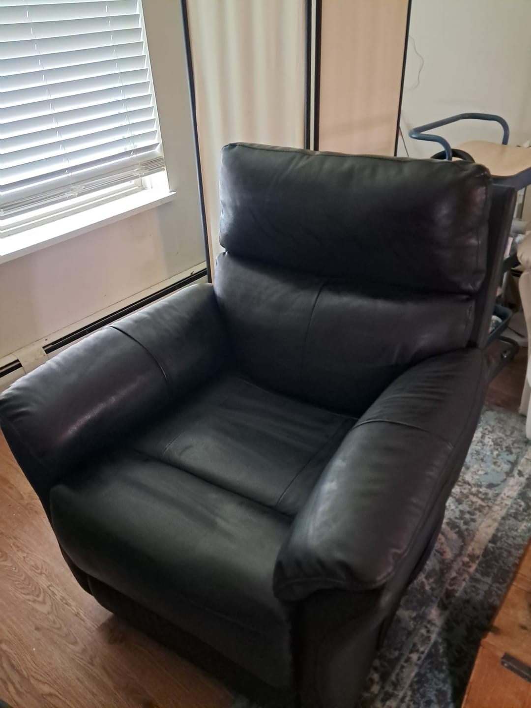 Customer photo review of Airsky Recliner Chair Top-Grain Leather Genuine Leather Ergonomic Armchair Sofa for Adults R1