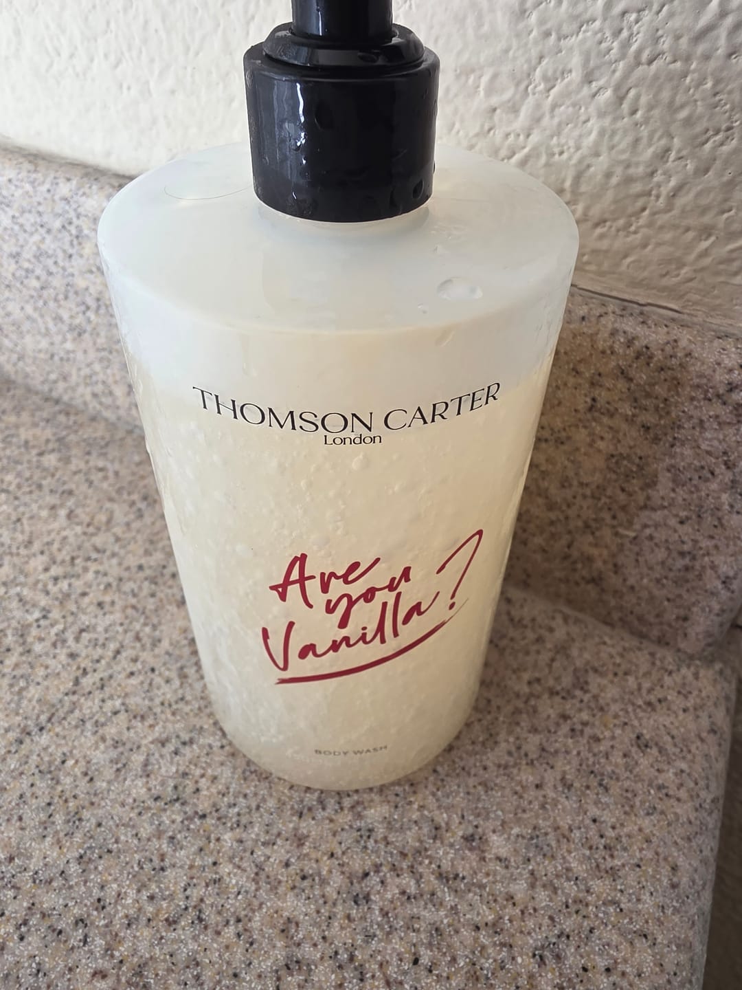 Customer photo review of Postcards From | Body Wash