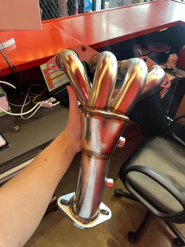 Customer photo review of Performance Manifold for Honda Civic 01-05 D17A