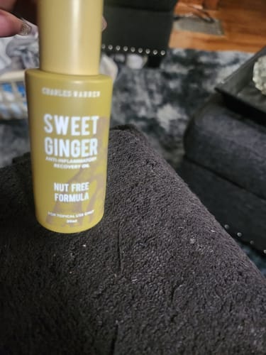 Customer photo review of [Nut-Free] Sweet Ginger Dry Oil for Sensitive Skin