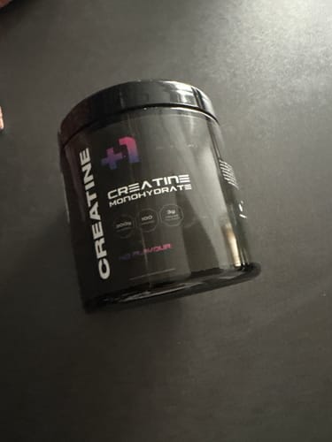 Customer photo review of +1© PREMIUM CREATINE MONOHYDRATE (300g)