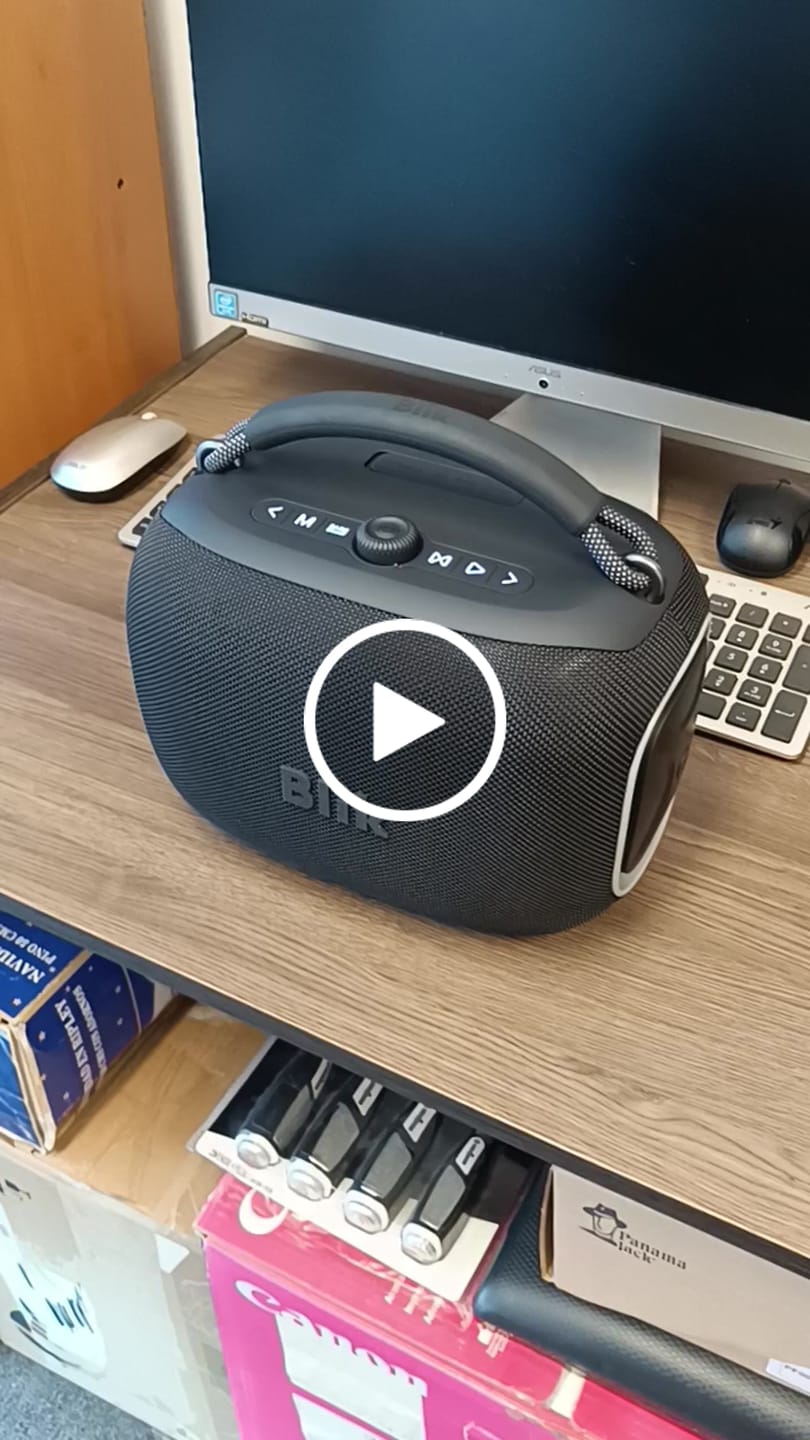 Customer video review of Parlante Bluetooth Portátil Blik Hypebox 100W IPX5 10 Hrs