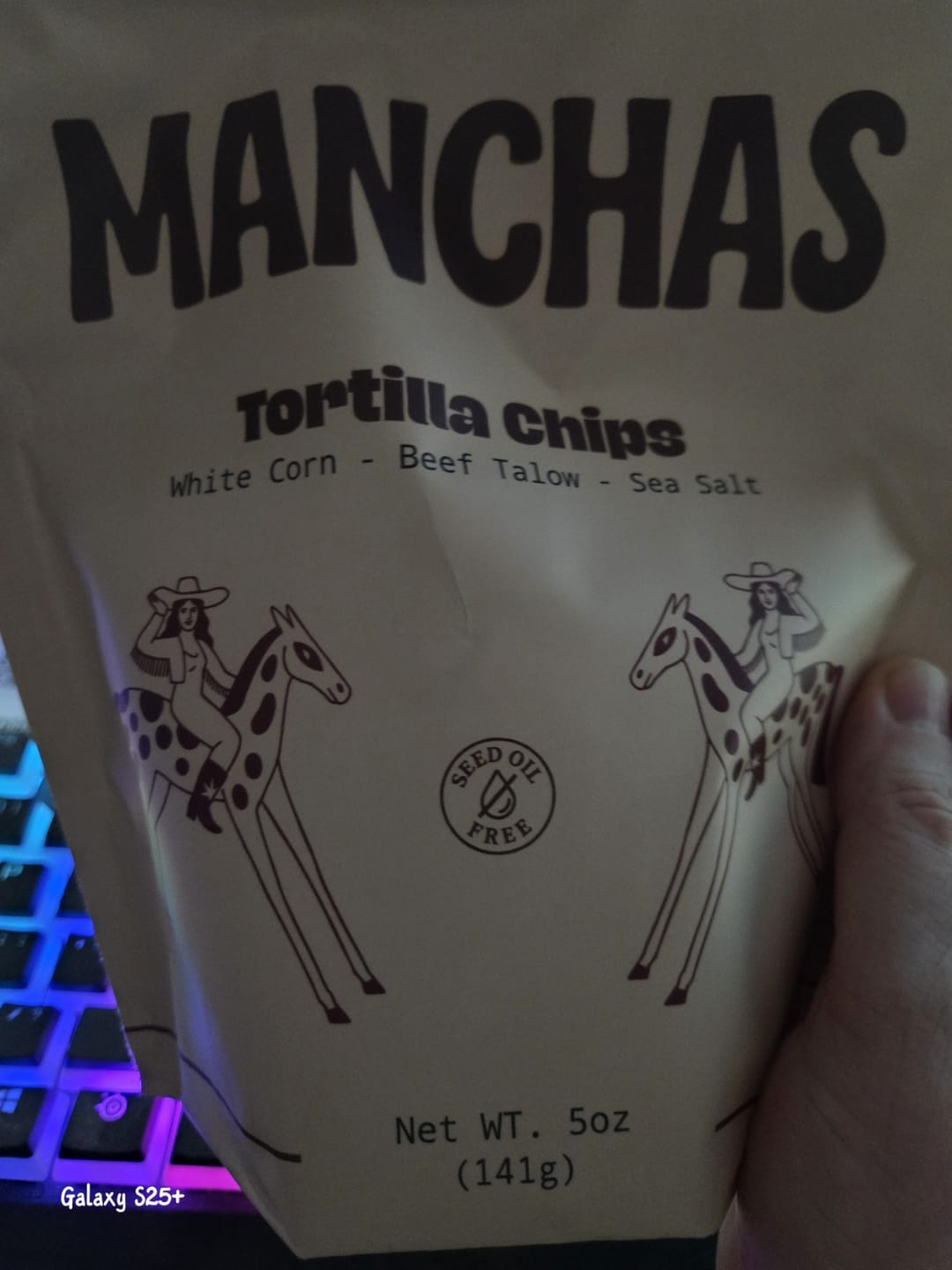 Customer photo review of Manchas Crunch