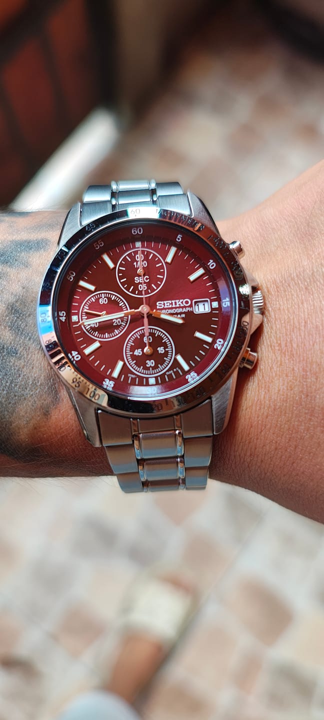 Customer photo review of Reloj Seiko SBTQ045 Chronograph Quartz 38,5mm JDM