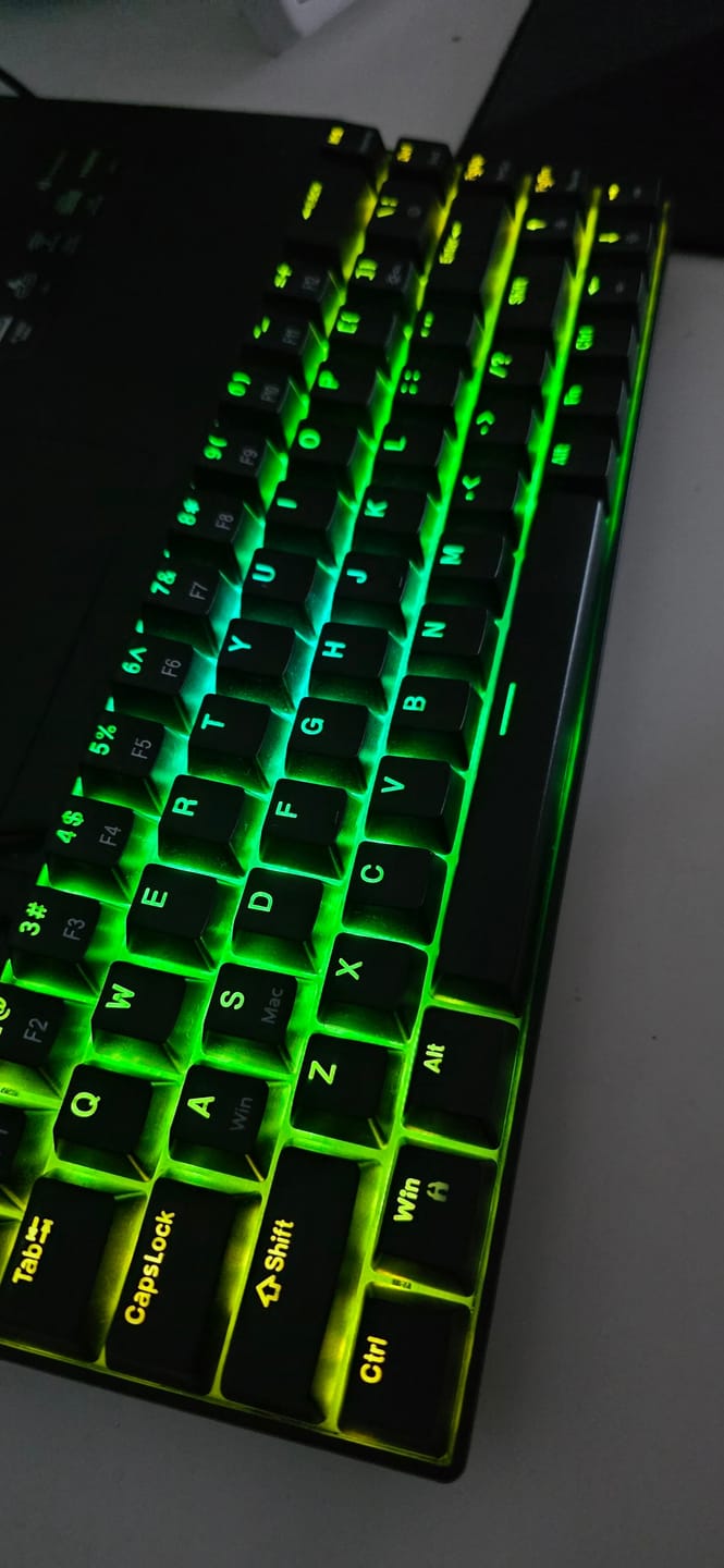 Customer photo review of Tastatura Mecanica Gaming Timebox, 60%, Anti-Ghosting, Negru