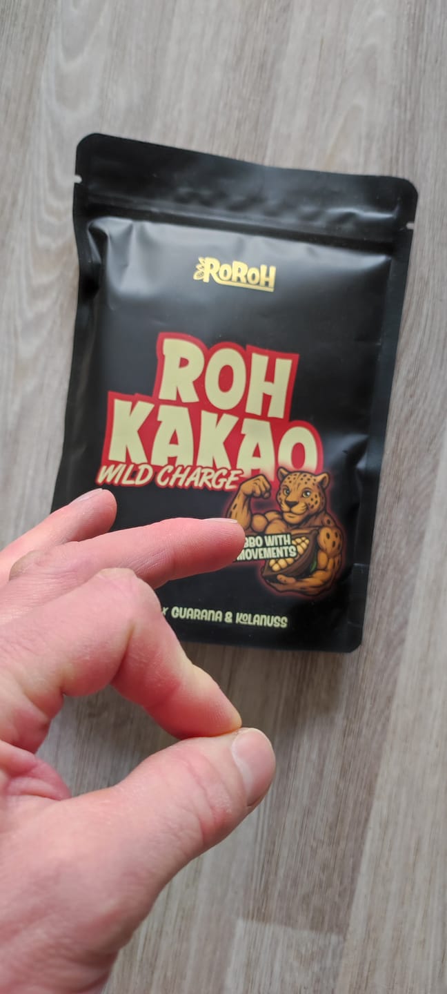 Customer photo review of Rohkakao Pulver - Wild Charge (Guarana & Kolanuss) 250g