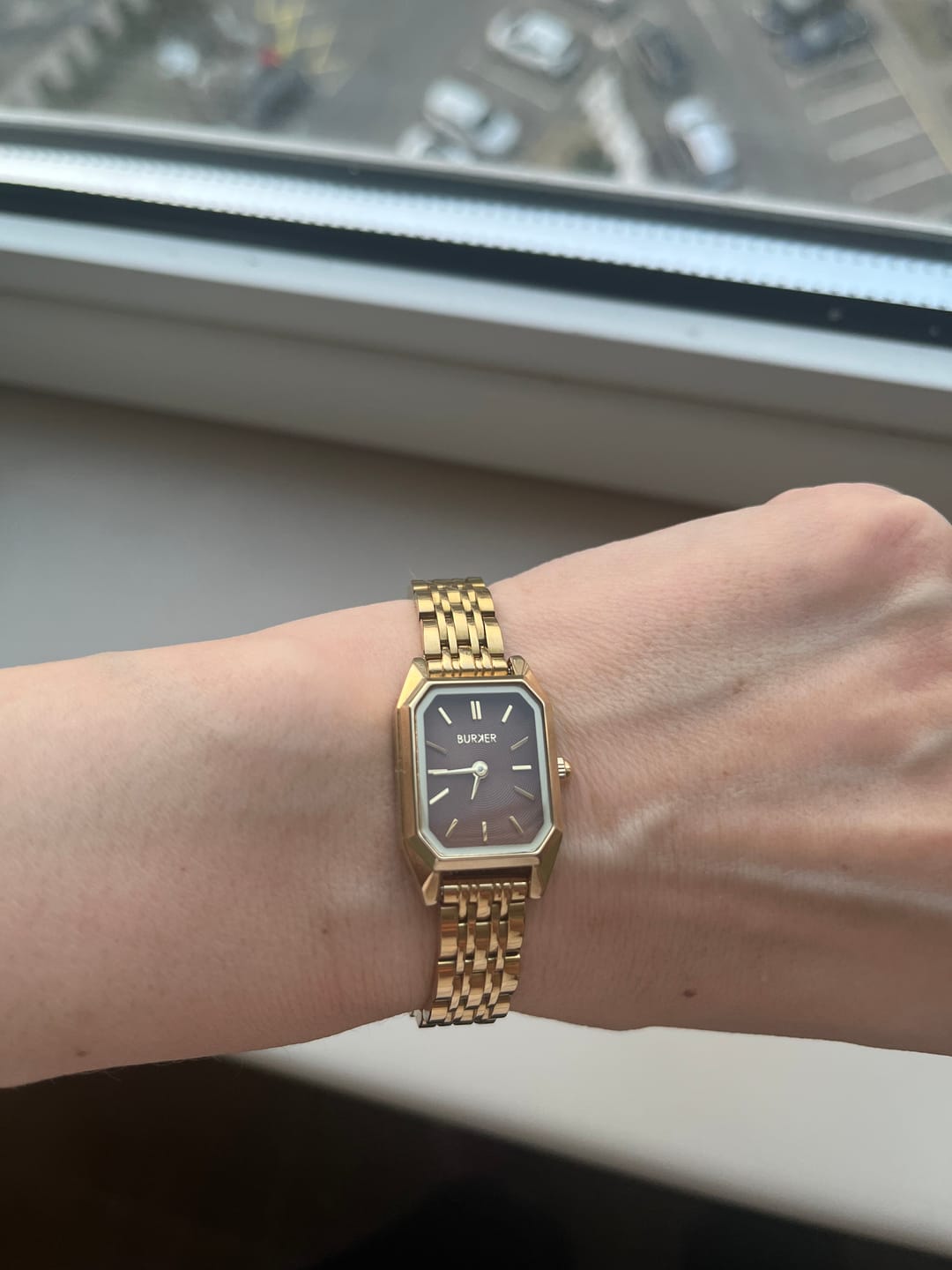 Customer photo review of Isabell Petite Gold Brown