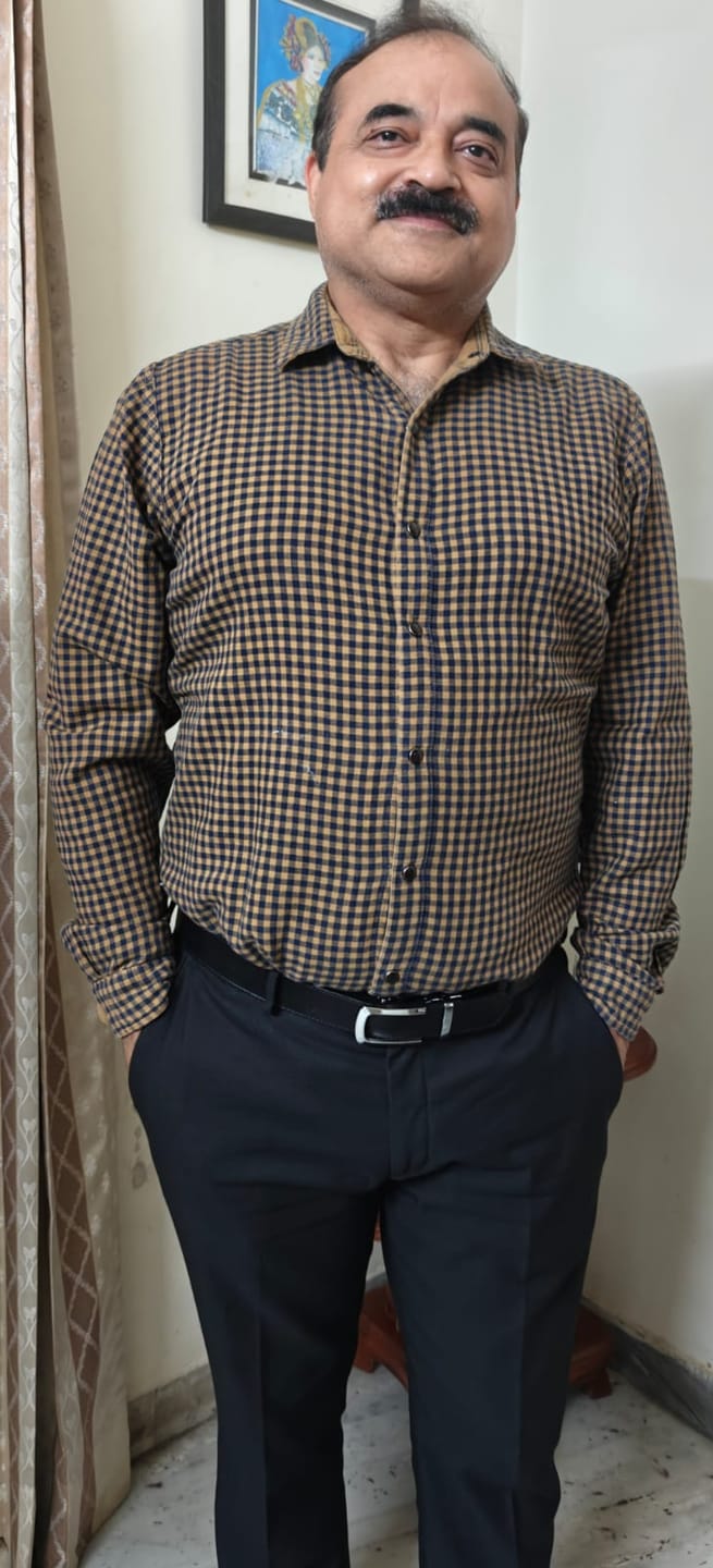 Customer photo review of Silver | Full Grain Leather Belt