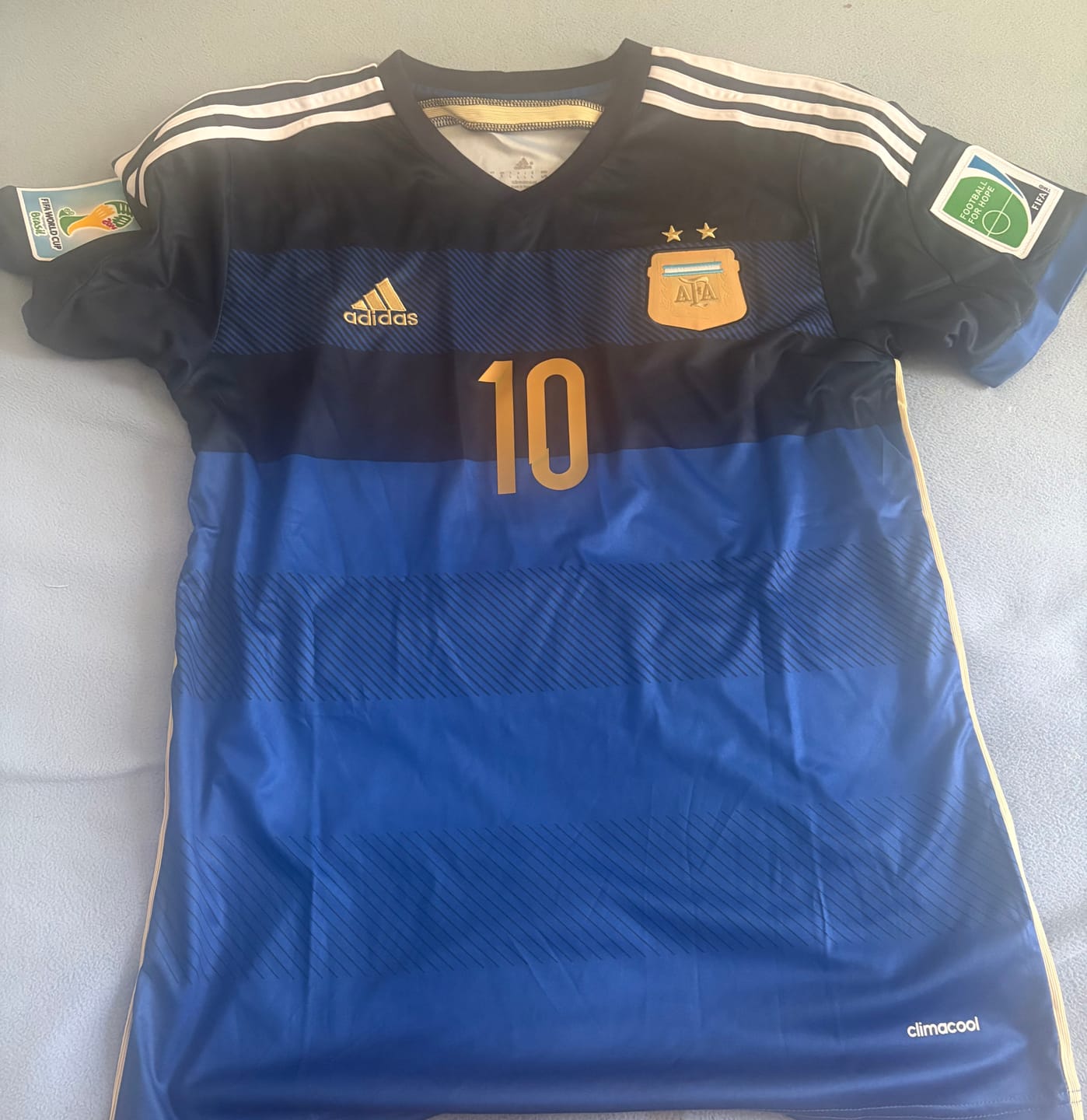 Customer photo review of Jersey Argentina 2014 Visitante