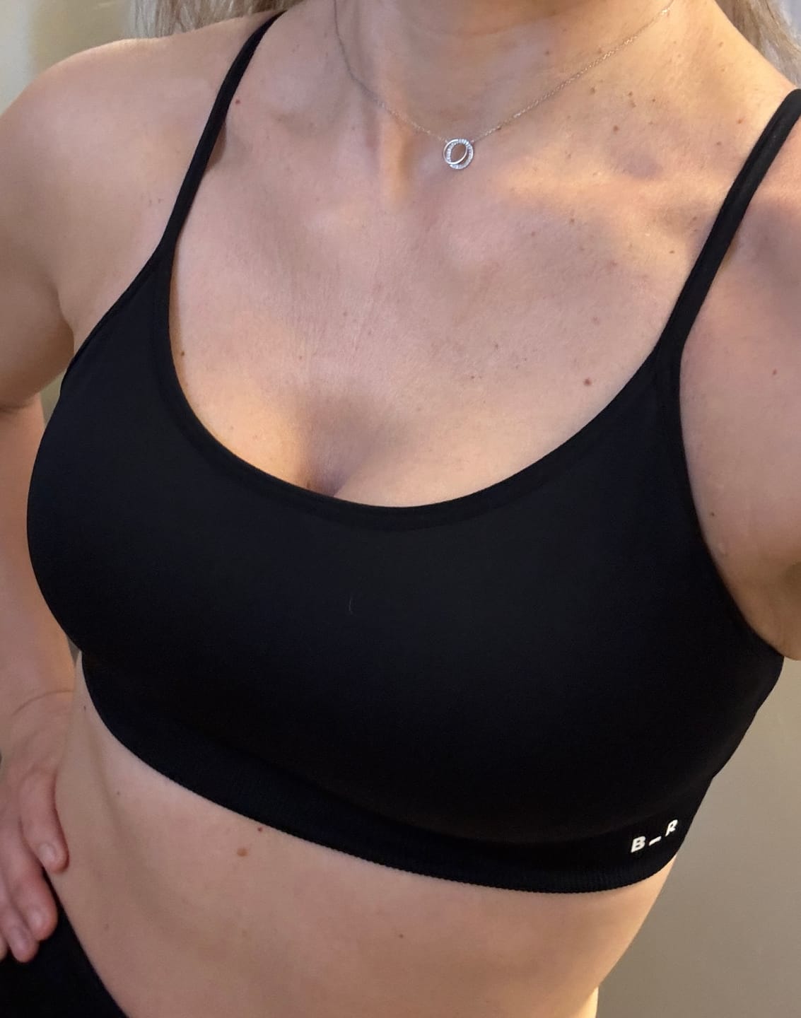 Customer photo review of Brassiere - Charbon