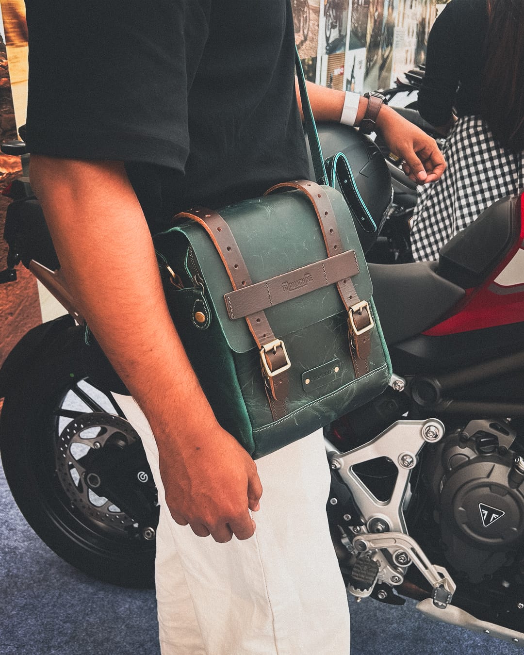 Customer photo review of Tank & Tail Bag