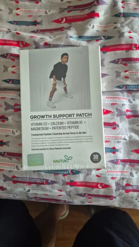 Customer photo review of HAUTUKI Growth Support Patch - 5 Month Supply (5Box) 40% OFF