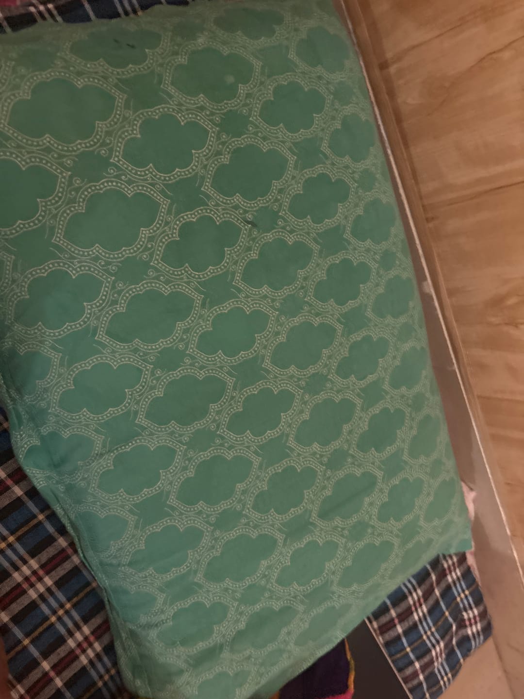 Customer photo review of Flo Adjustable Pillow (Memory Foam)