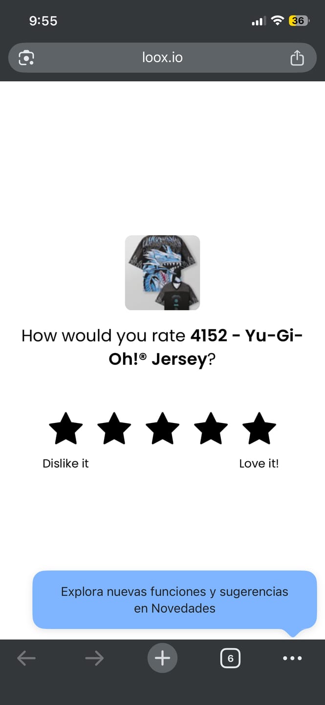Customer photo review of 4152 - Yu-Gi-Oh!® Jersey