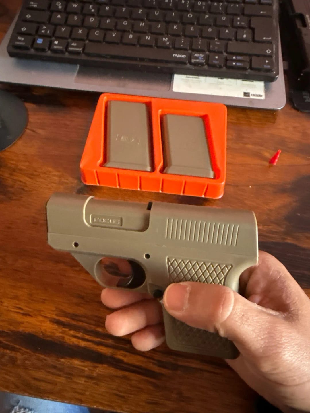 Customer photo review of The Compact Flame™