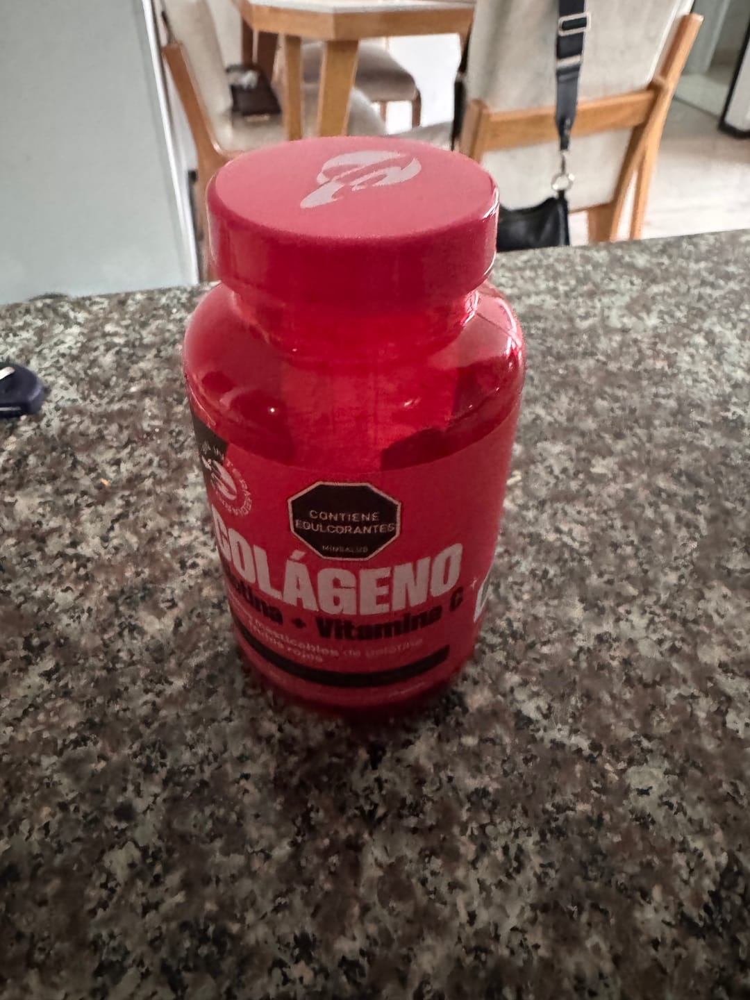 Customer photo review of Gomas con Colageno + Biotina + Vitamina C