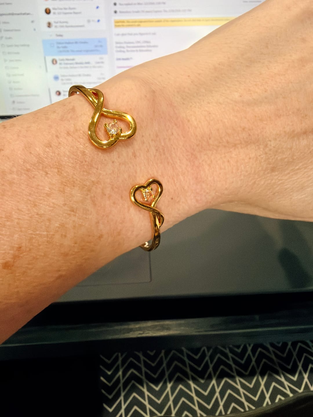 Customer photo review of Sisters By Heart | Gift Bracelet