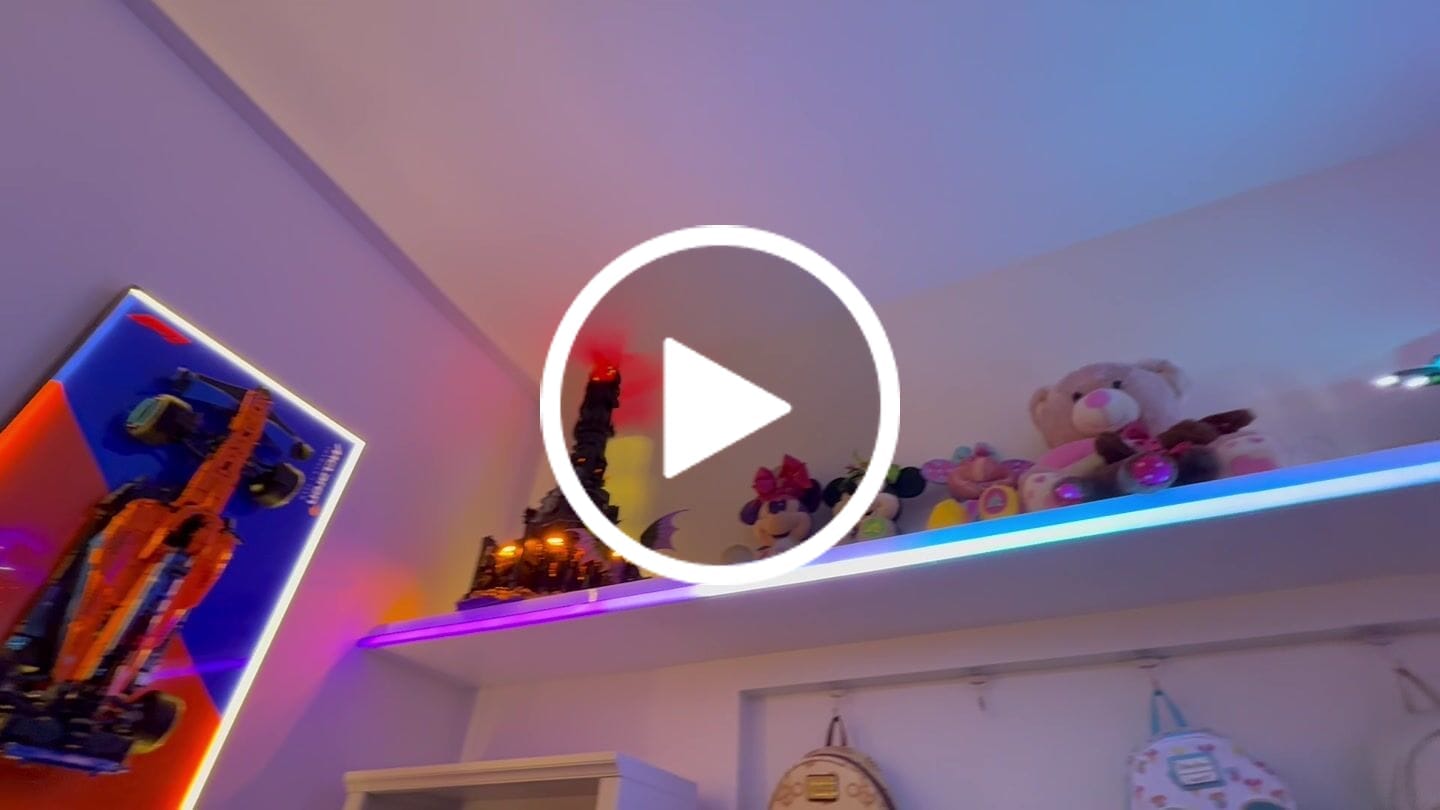 Customer video review of LED Wall Display Frame for LEGO® Technic McLaren F1 Race Car 42141
