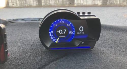 Customer photo review of Car Head Up Display OBD2 Smart Car HUD